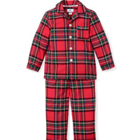 baby pajama set imperial tartan