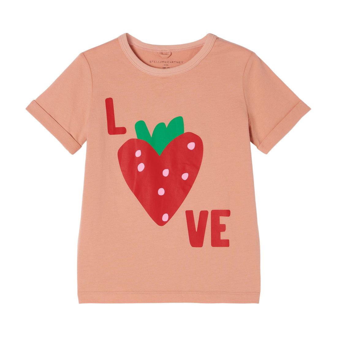 love strawberry cotton tee