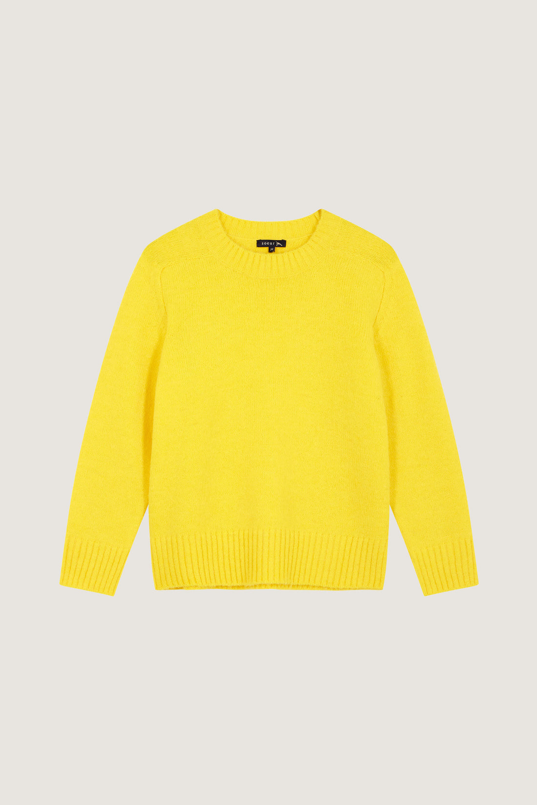 women's envie pullover jaune