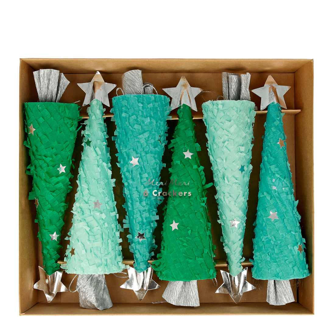 christmas trees crackers