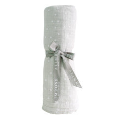 muslin swaddle storm grey starry night