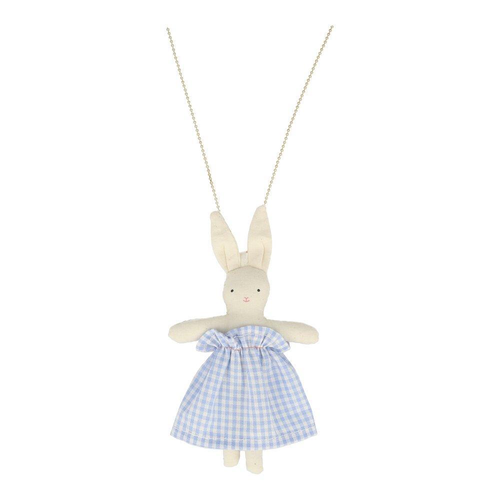 bunny doll necklace