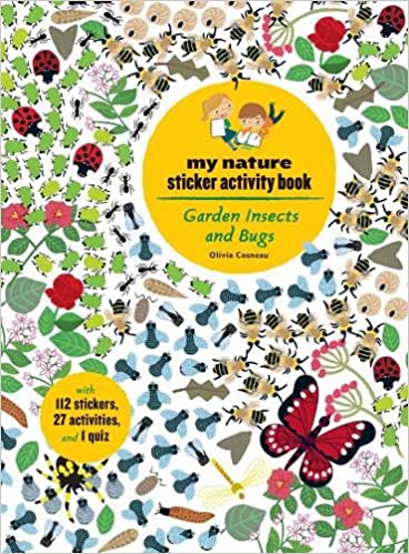 my nature sticker activity: garden insects & bugs