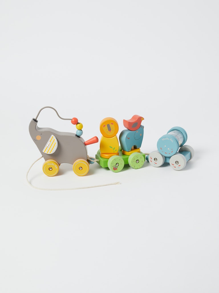 pull along activity elephant