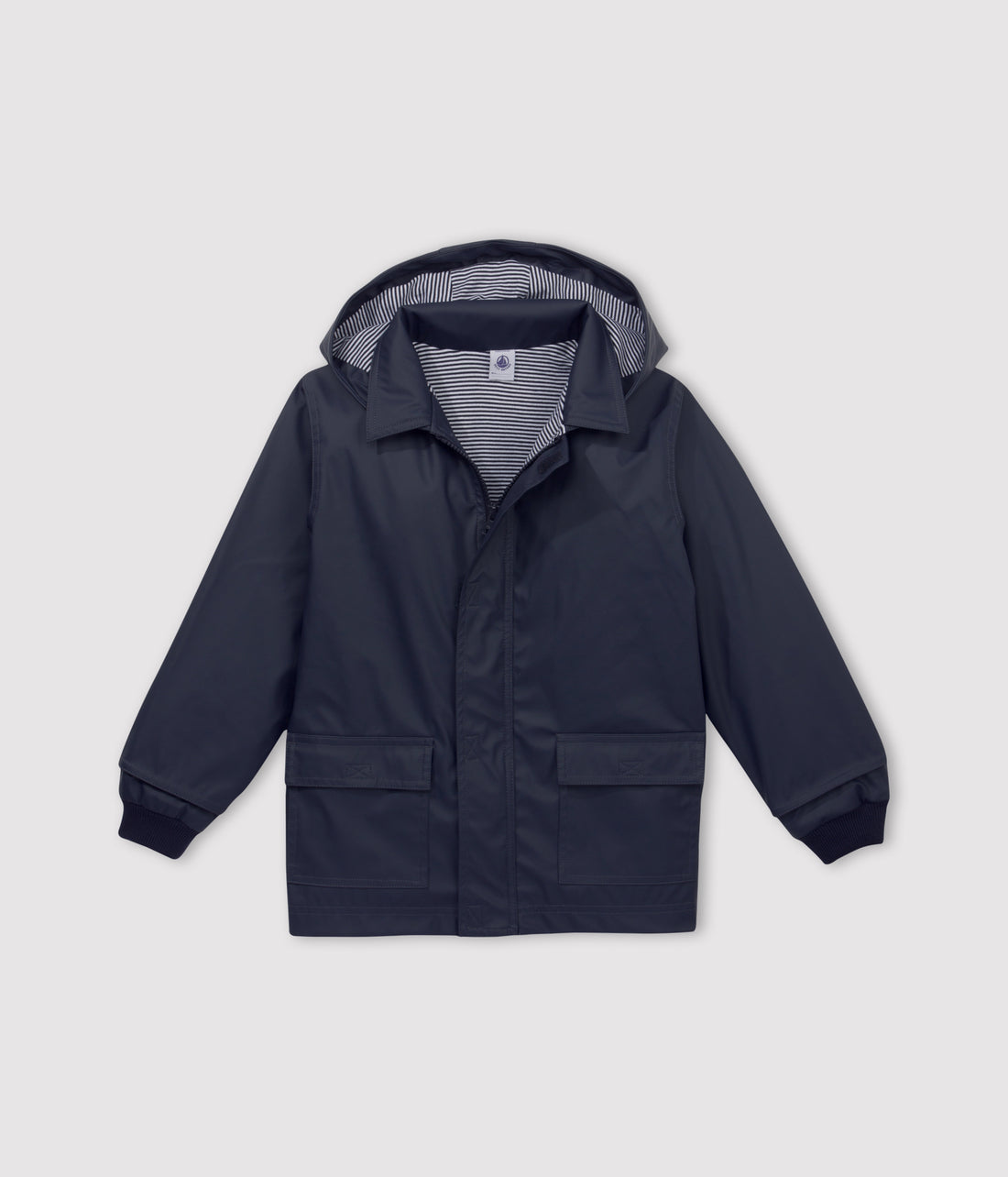hooded rain jacket