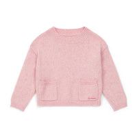 pockets pullover rose chine