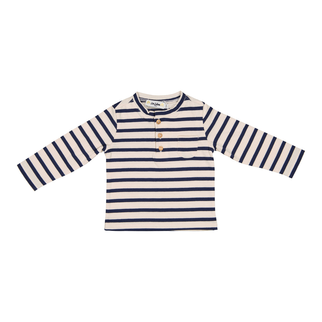 baby leny tee navy stripe