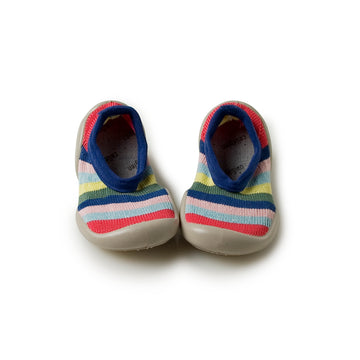 rainbow ballet flat slippers