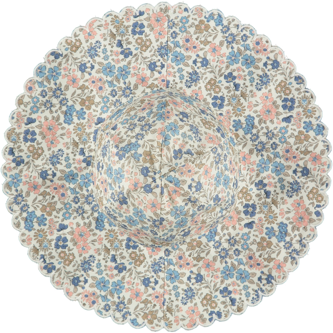 agatha hat vintage blue