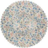 agatha hat vintage blue