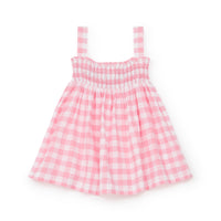 baby gingham dress vichy rose