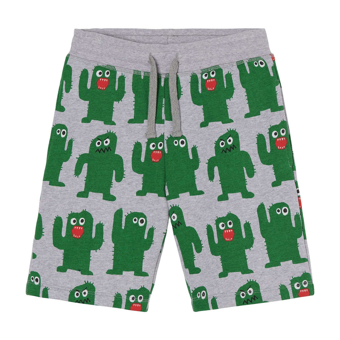 baby cactus print sweat short