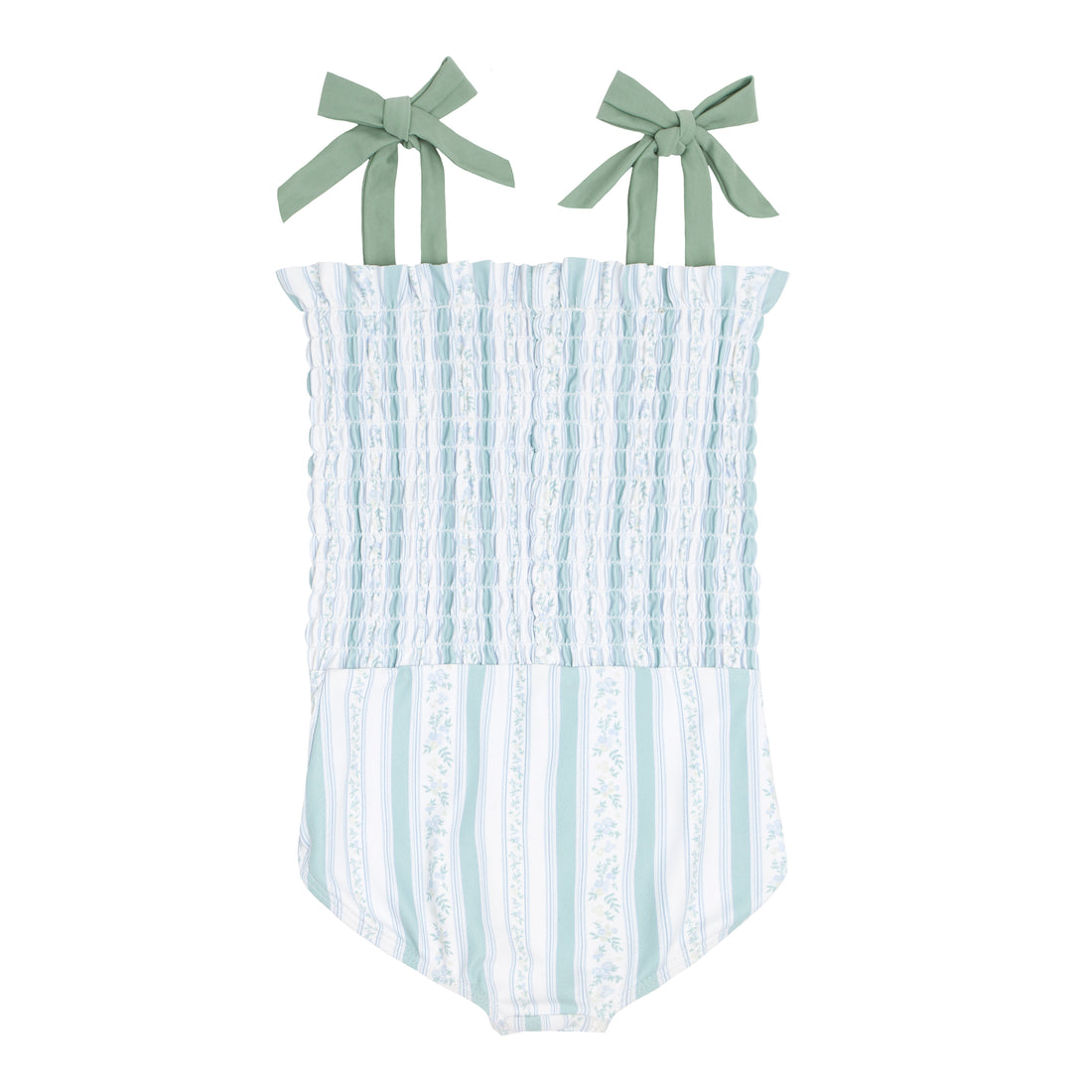 smocked one piece