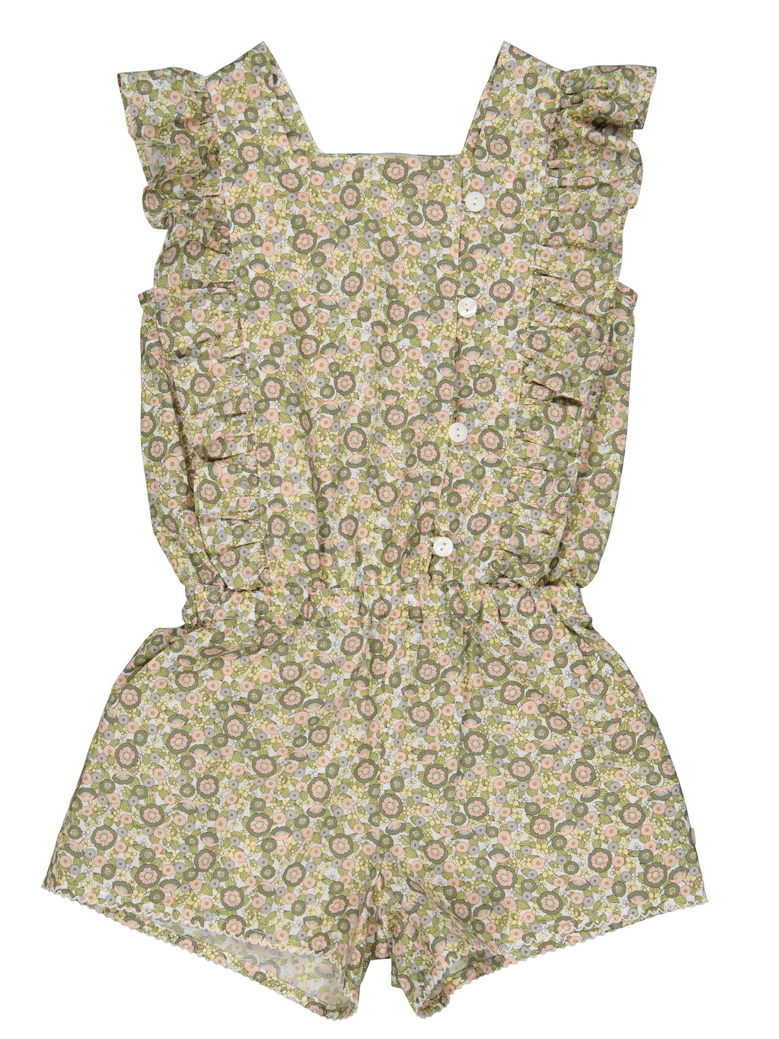 baby agapanthe jumpsuit sprout green