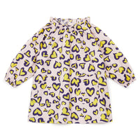 baby dress leopard rose