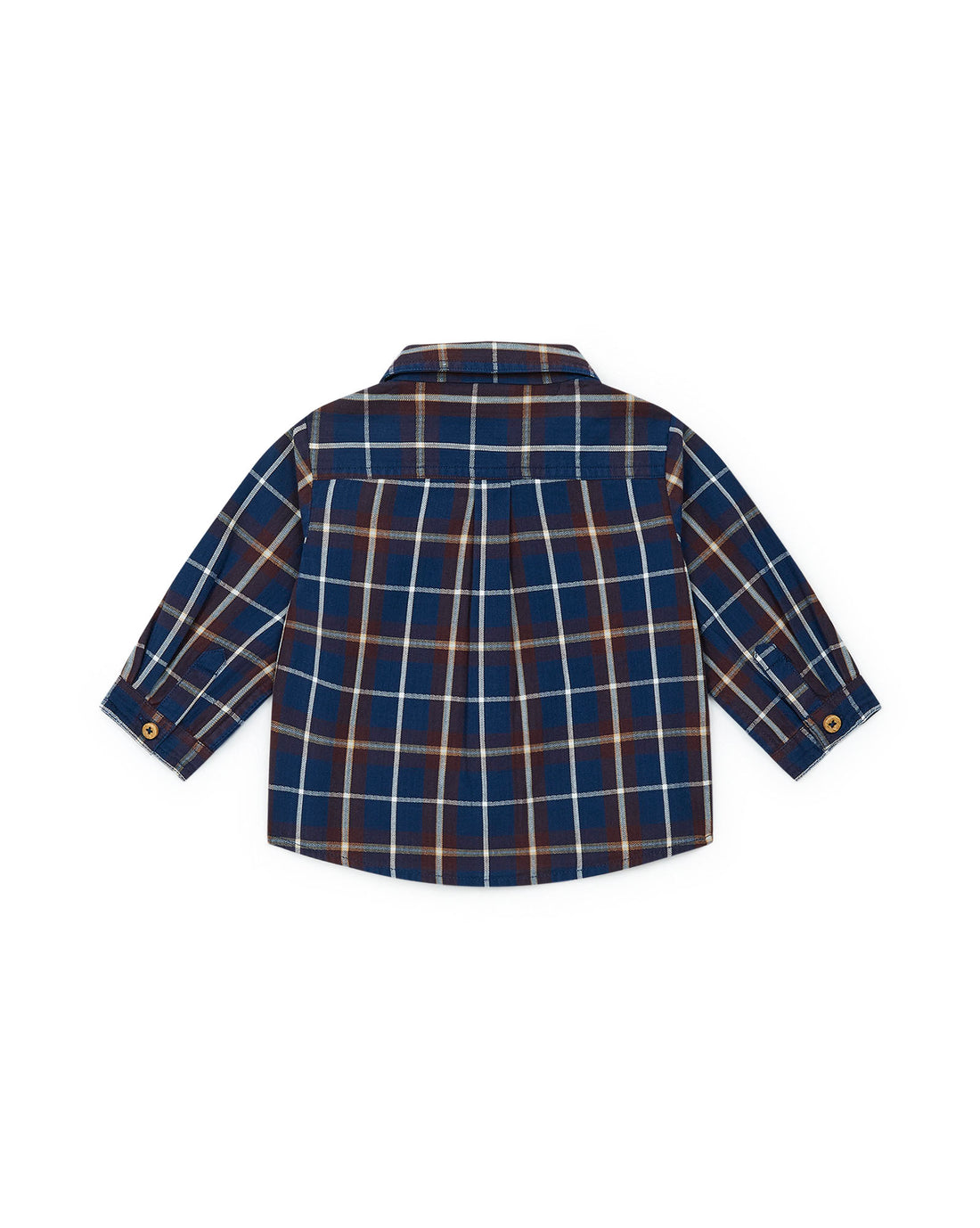 baby shirt carreau denim