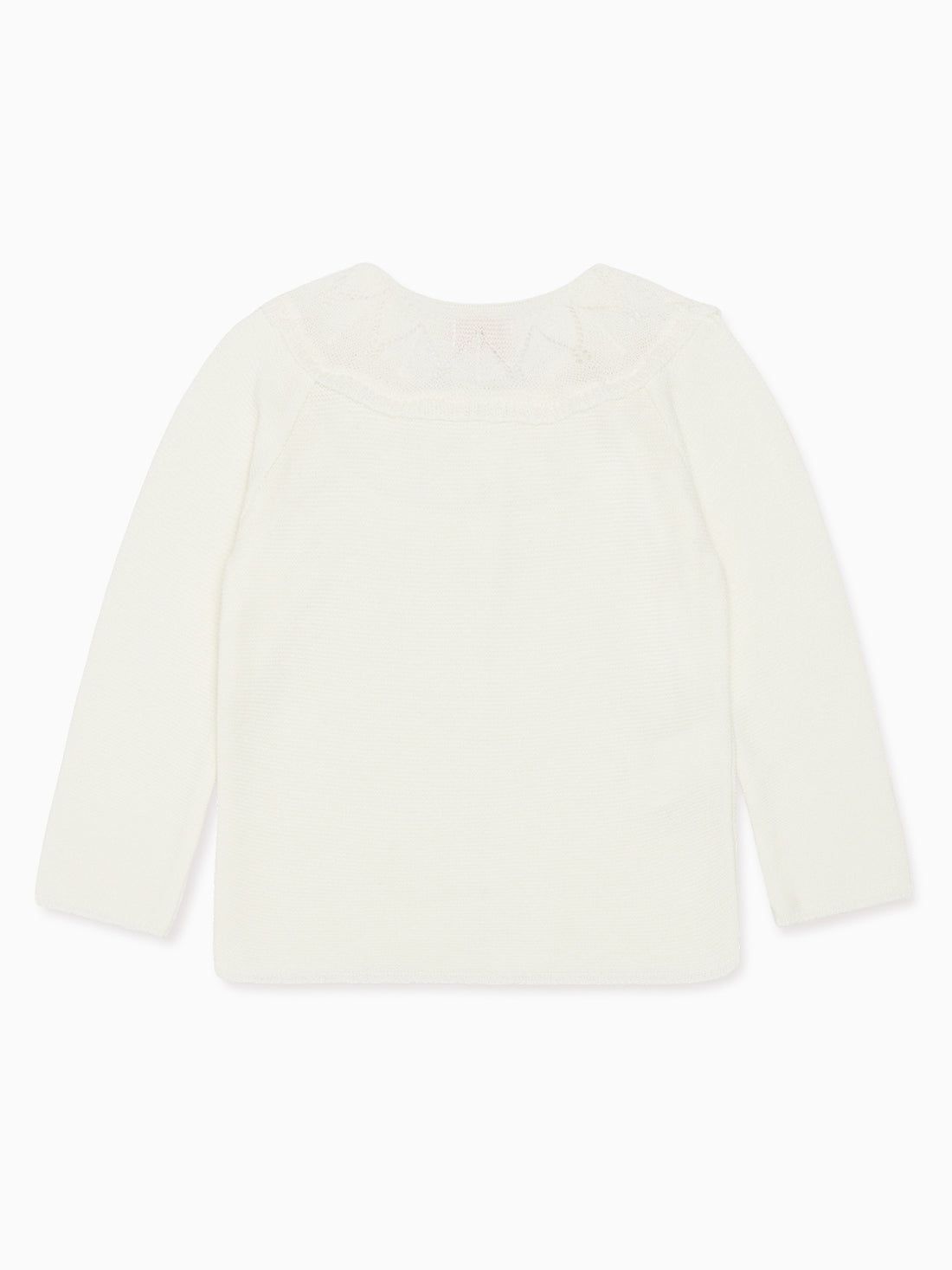 girls ivory baena cardigan