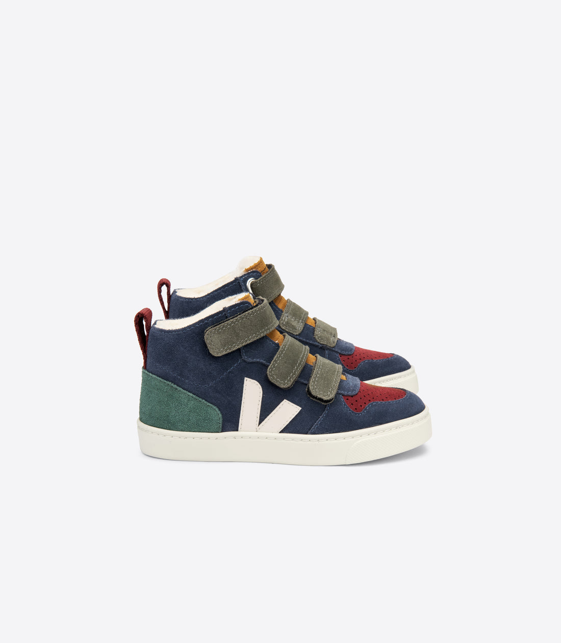 v-10 mid fur suede nautico cypress